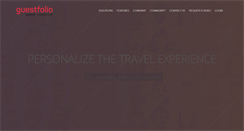 Desktop Screenshot of guestfolio.com